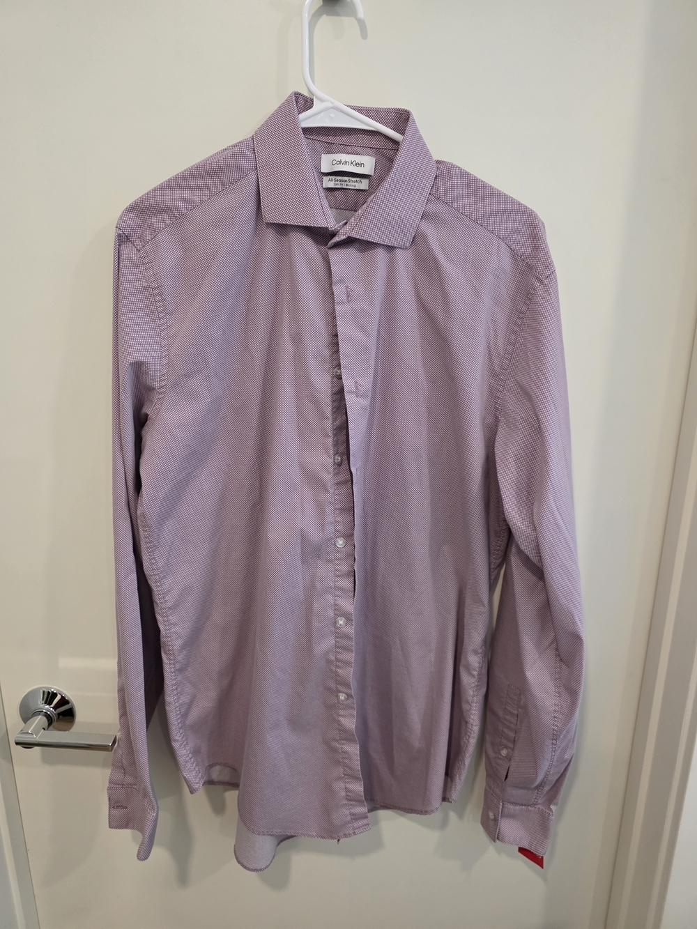 Calvin Klein Men’s Lavender Dress Shirt